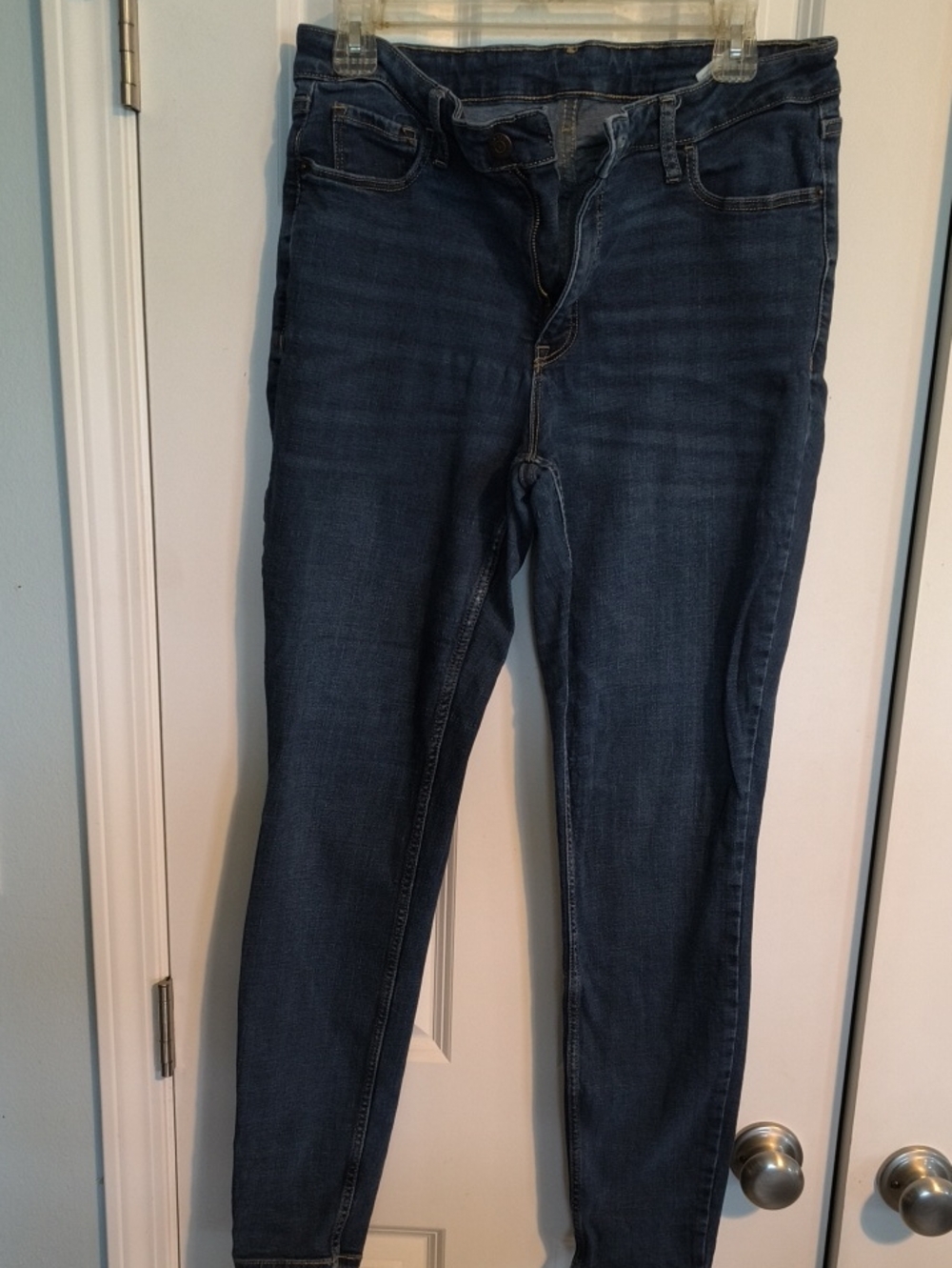 Dark Blue Women's Skinny Jeans
